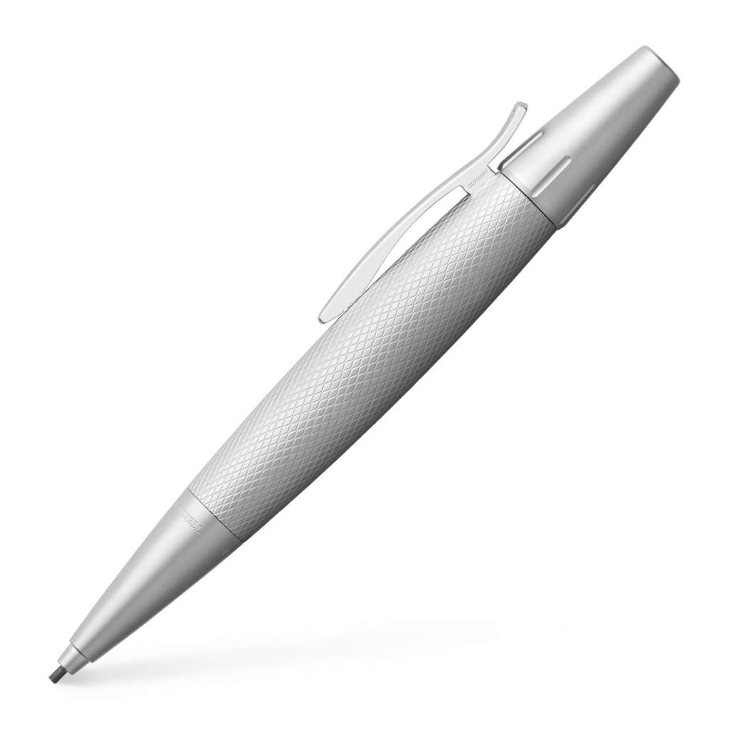 Faber-Castell E-Motion Pure Silver Pure Silver / Chrome Plated