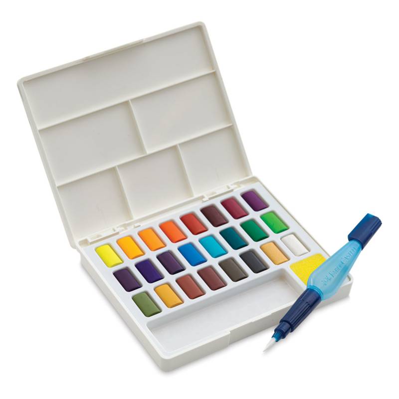 Faber Castell - Juego de 24 lápices de acuarela de colores surtidos